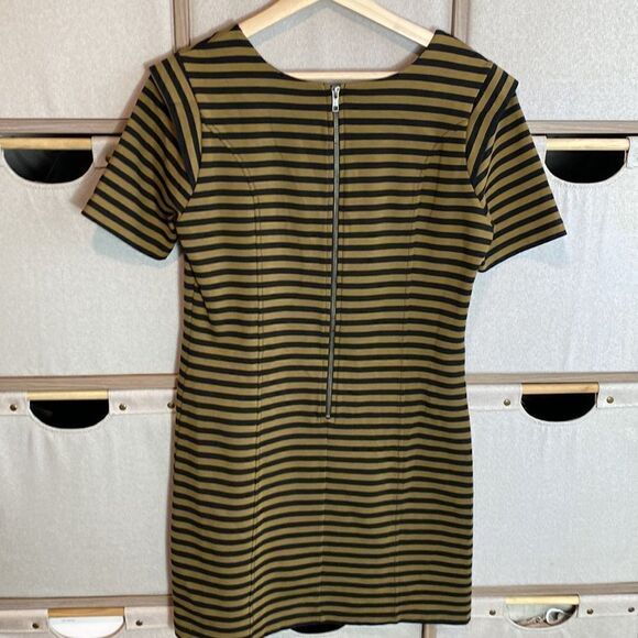 French connection stripe bodycon dress - Picture 4 of 4